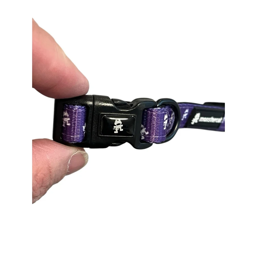 Monstercat Small Dog Harness Leash Collar Set